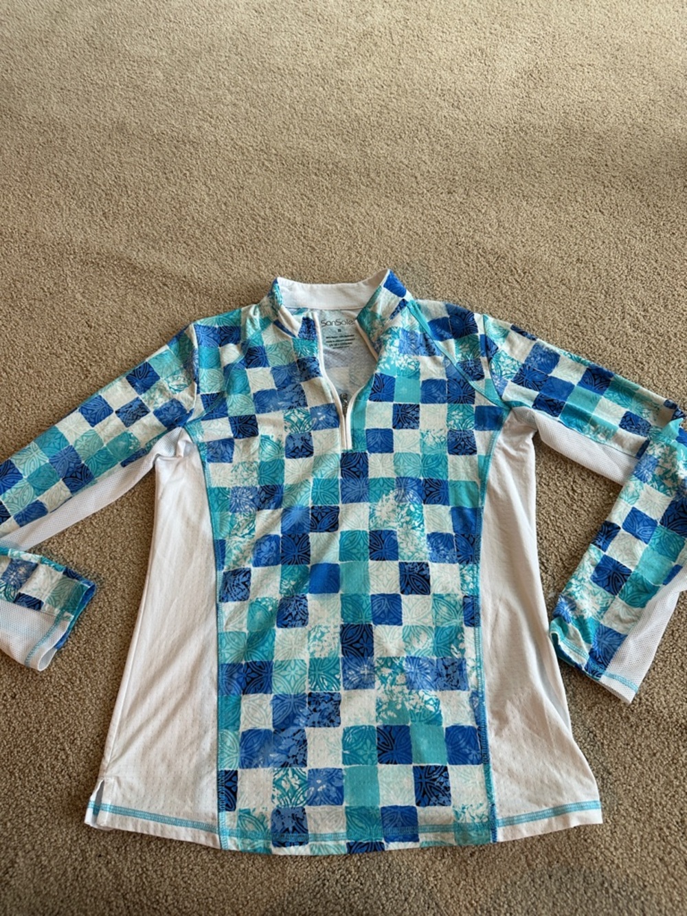 San Soleil 1/4 zip top - Picture 5 of 7